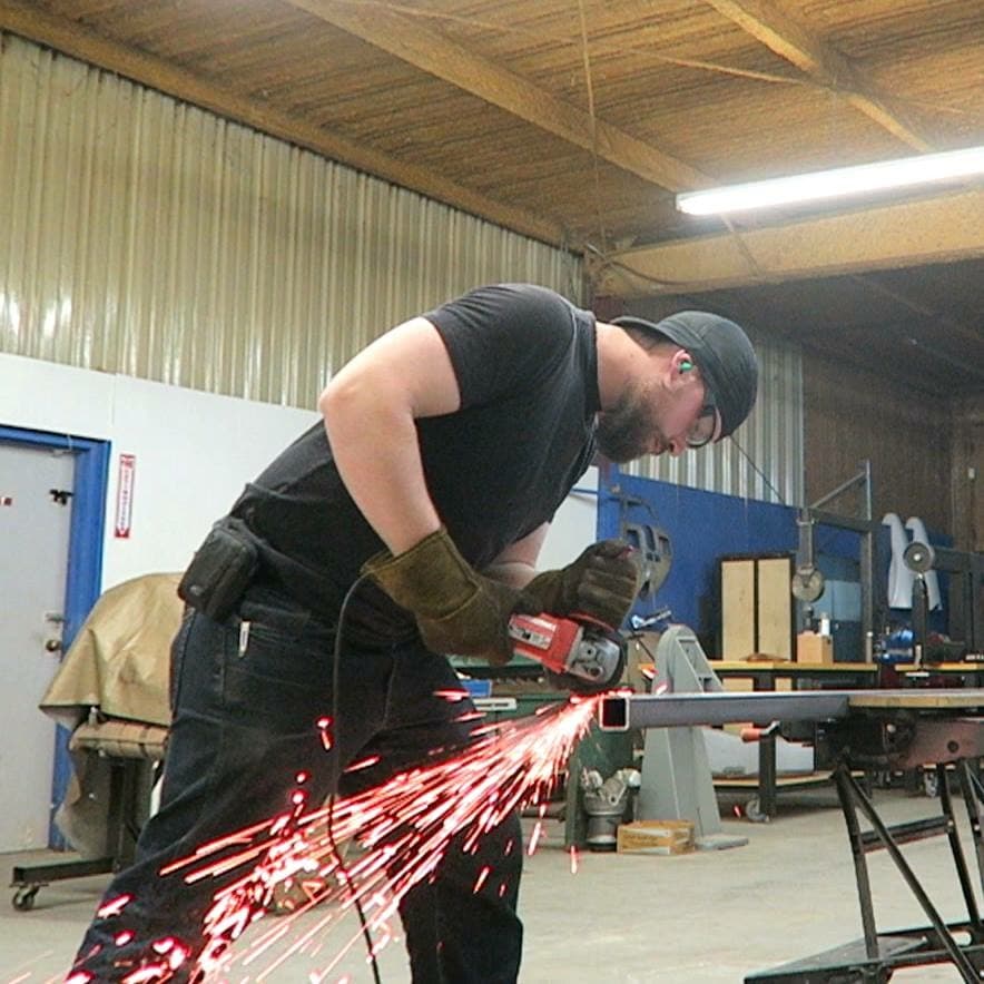 Welding at Falcon Field