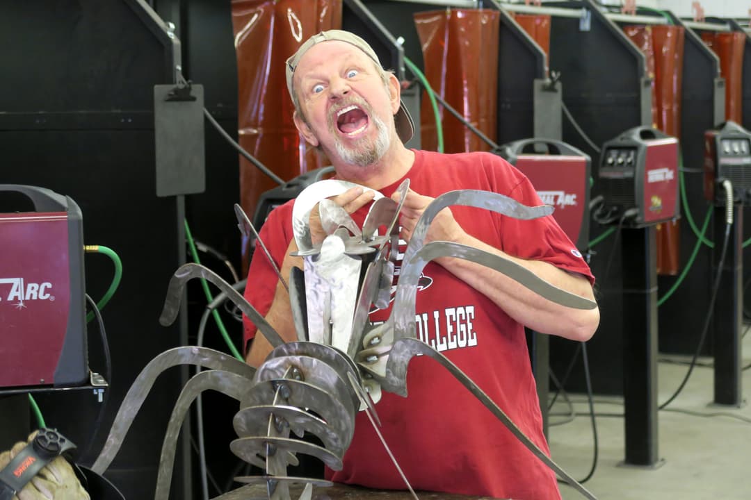 Welding at Red Mountain