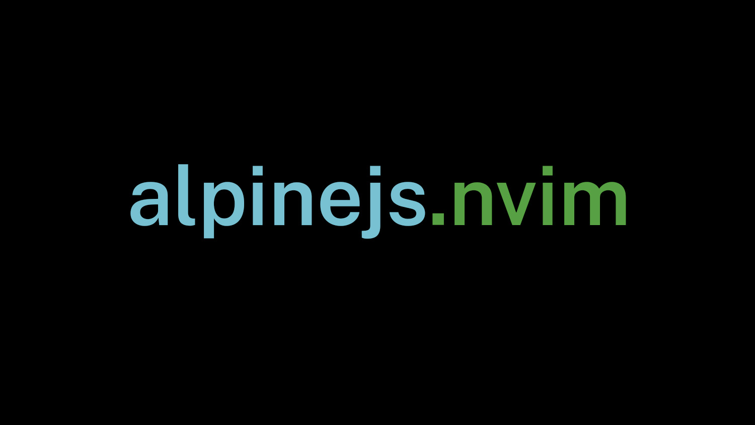 Alpine.js Highlighting and Completion for Neovim